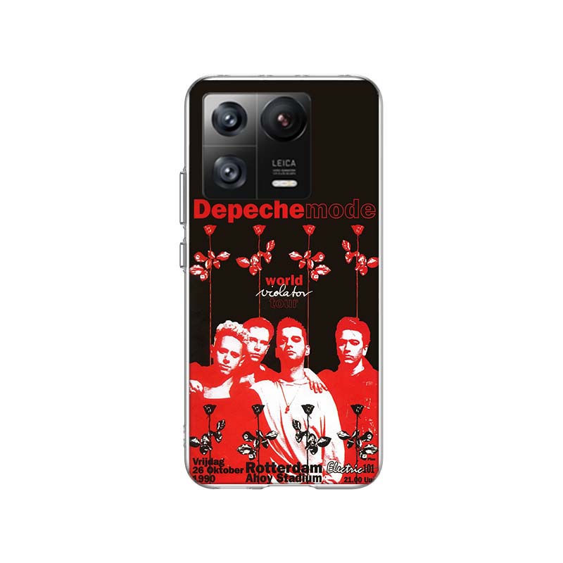

Rock Band Depeches Modes Phone Case For Xiaomi Poco F7 Ultra X7 X6 M8 M7 M6 M4 M3 Pro X4 Mi 15 15T 14 14T 12T 12S 10T Pro 12 11 Xiaomi Poco X7