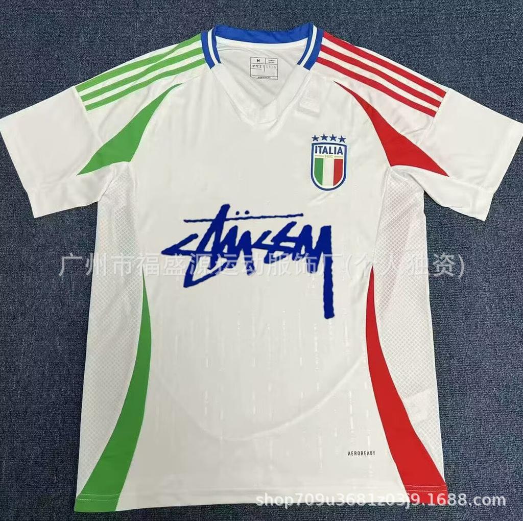 Retro Jersey Brazil Argentina Germany England Portugal Spain Signature Short Sleeved Football