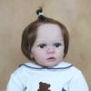BZDOLL 60 CM 3D-Paint Skin Soft Silikon Reborn Panenka pro dívku jako skutečná Princezna Batole Hračka Oblékat Alive Bebe Real Touch