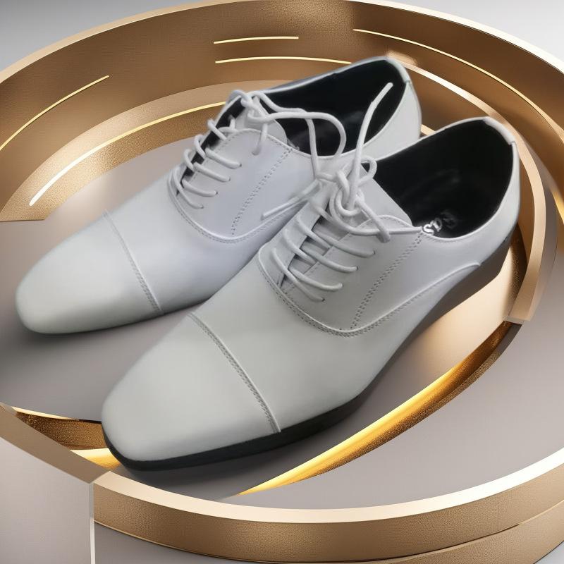 

Мужские туфли из искусственной кожи Пенни-лоферы на шнуровке, прогулочные лоферы для мужчин, повседневные, деловые, свадебные, формальные, рабочие, остроносые оксфордские туфли 45 белый