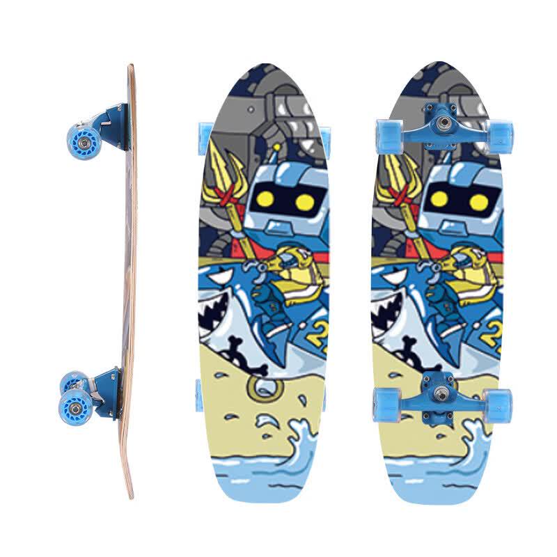 MDUG Robot Four-Wheel Surf Skateboard