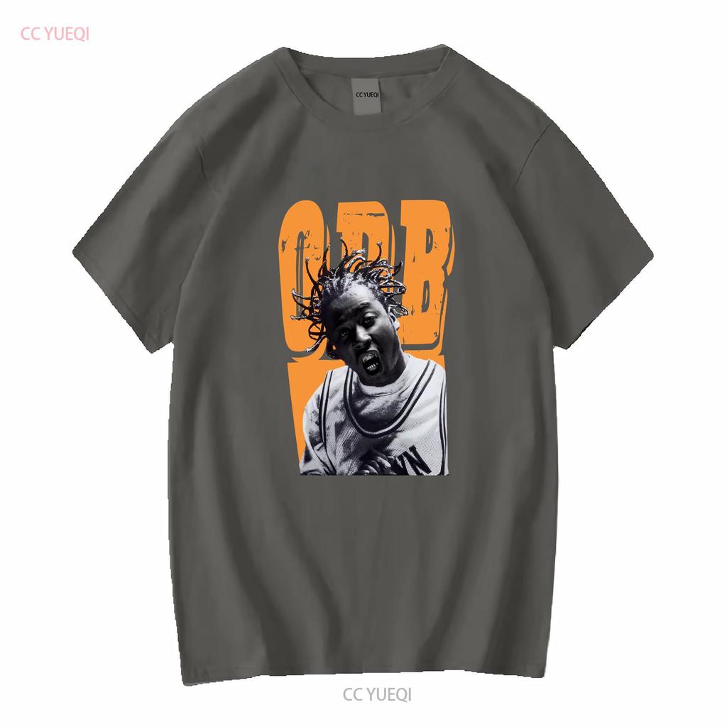 OL DIRTY BASTARD TRIČKO S POTISKEM OBLIČEJE vintage Vyprané Pohodlné módní Mírně Stylové streetwear grafika homme Prodyšné Měkké