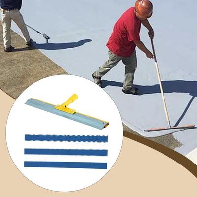 Epoxy Floor Squeegee Self Leveling Notched and Wall Spreader for Patio Workshop