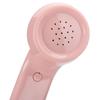 Landline Desk Telephone Vintage Telephone High Definition Call Quality Wired Telephone for Home  Pink