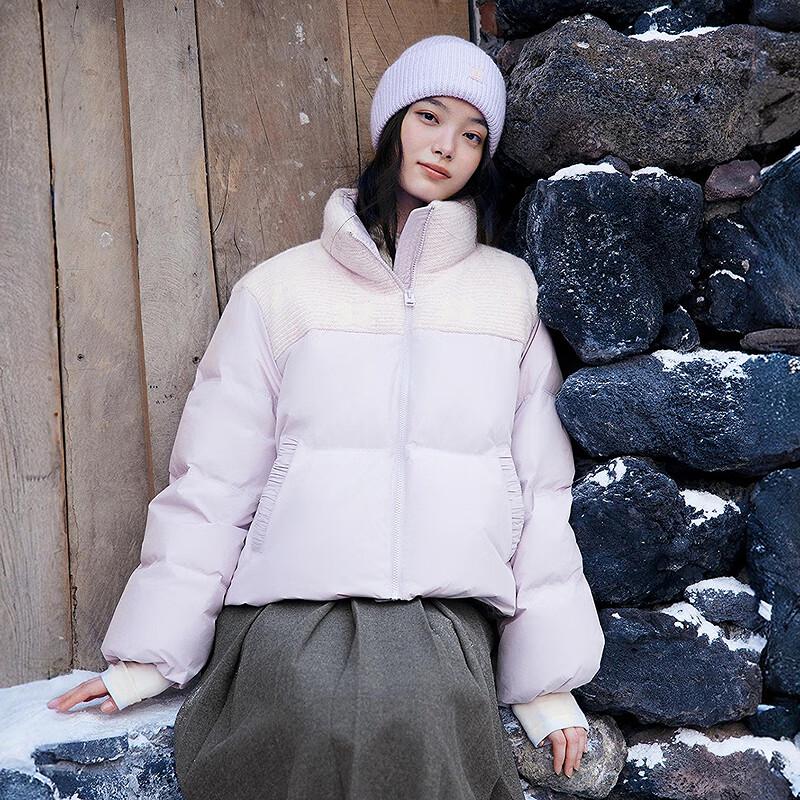 LED'IN Women's Short Korean Style Down Jacket