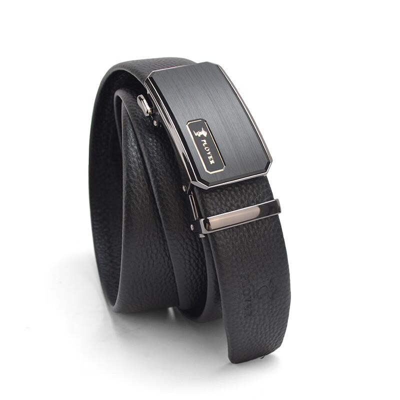 Мужской кожаный ремень PLOVER с автоматической пряжкой