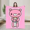 Gloomy Bear Blanket Quality Super Warm Kawaii Bedding Throws Winter Picnic Outdoor Novelty Bedspread