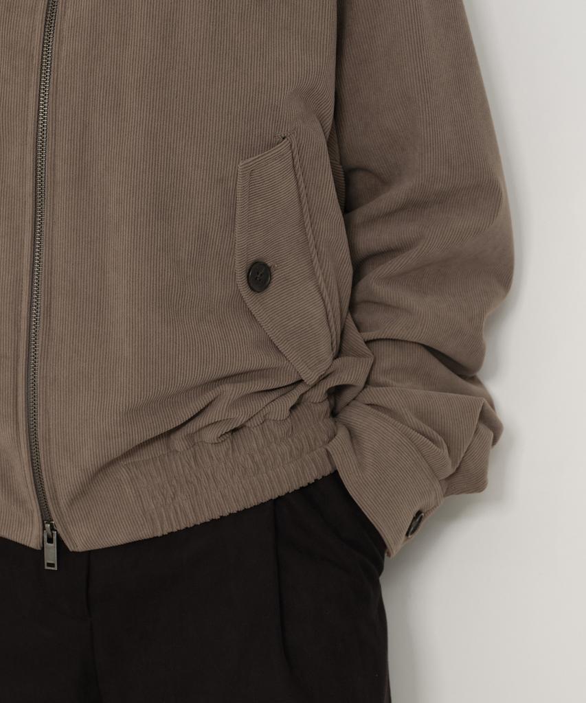Musinsa Standard Woman Women'S Corduroy Blouson Jacket [Taupe]