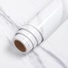 Waterproof Marble Vinyl Film Self Adhesive Wallpaper for Bathroom Kitchen Cupboard Countertops Contact Paper Home Decor Stickers