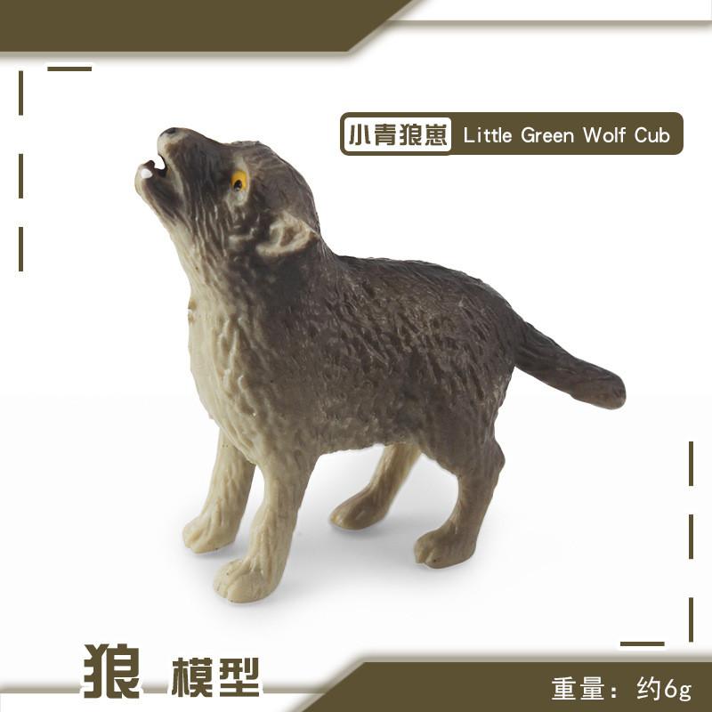 Stunning Static Pvc Wolf Figurine Ideal For Childrens Learning And Imagination Exploration