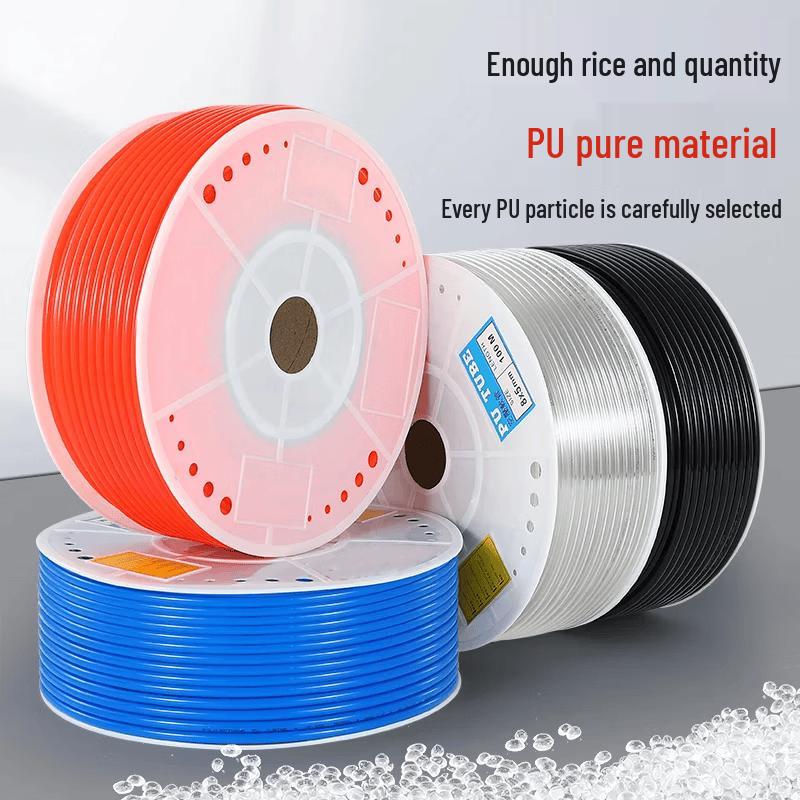 BLCH Transparent PU Air Hose CN plug (adapter included)