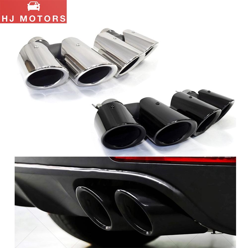 Rear Bumper Exhaust Tailpipe for 2014-2018 Porsche Macan 2.0T