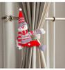 Christmas Cartoon Doll Curtain Tie-Back for Home Decoration and Gift