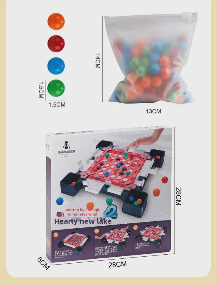 Grenzüberschreitendes interaktives Eltern-Kind-Brettspiel: Lustiger Ausscheidungskampf für Kinder