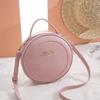 Crocodile Stone Pattern Shoulder Women's Bag Bag Versatile Trend Messenger Makeup Small Round Bag