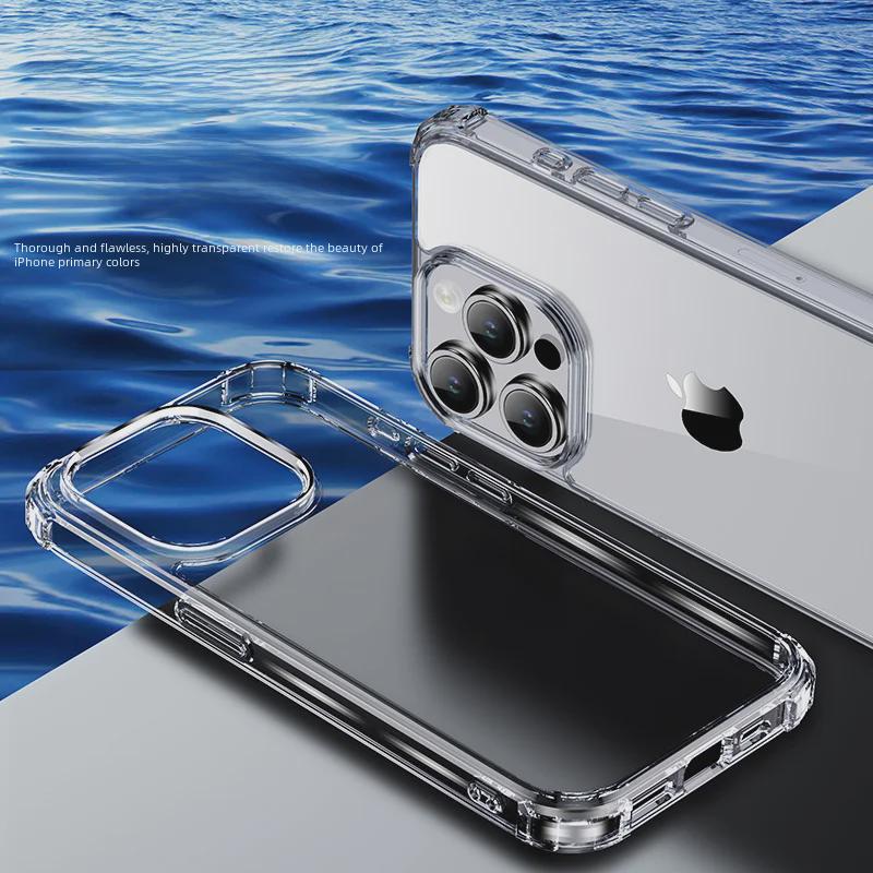 Transparent Airbag Anti-Fall Protective Case for iPhone 15 Pro Max