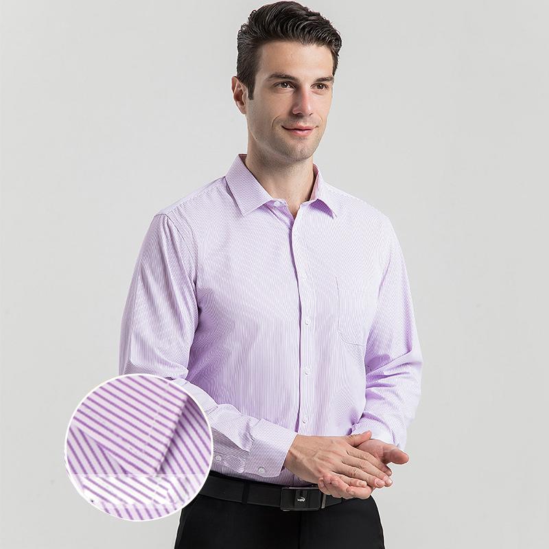 Camicie da lavoro per uomo Camicie comode in tinta unita Camicia a maniche lunghe Camicia da lavoro casual per uomo Camicie con risvolto traspiranti da lavoro leggere