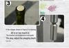 Tappatore e Pressa Tappi per Bottiglie di Vino Manuale in Acciaio Inossidabile
