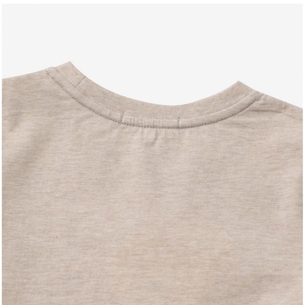 Chloe C20112 C03 Logo Embroidery Kids Short Sleeve Tee