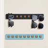 Wooden Eyeglass Storage Rack Wall Mounted Eyeglass Rack Household Sunglasses Sunglasses Storage Rack Glasses Display