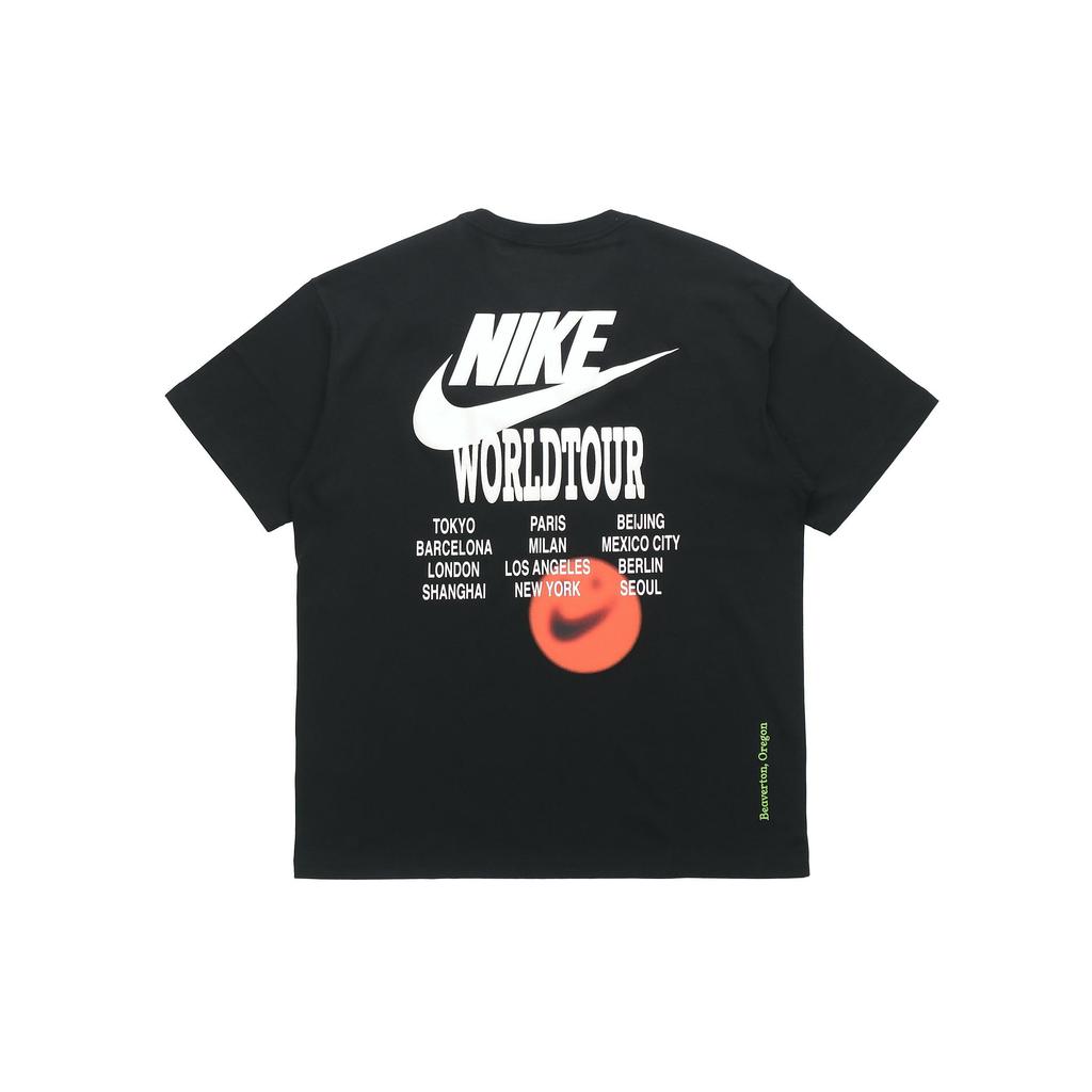 Nike T-shirt da uomo Nera Girocollo Vestibilità Media Dritta DR1210-010