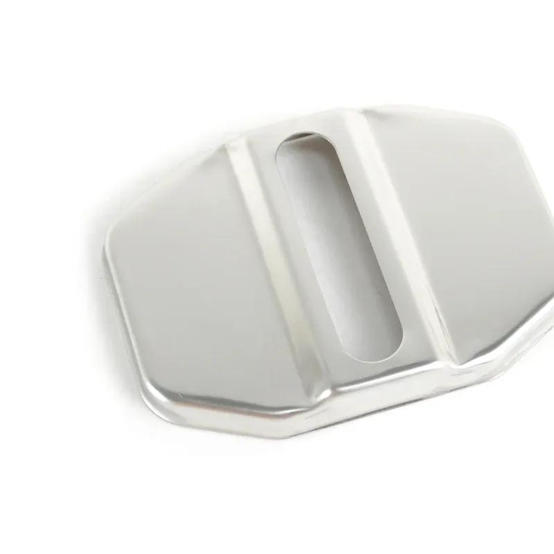 For Mercedes Benz W176 W246 W204 W212 W166 C117 X156 X204 X166 Car Door Lock Buckle Protector Cover Trim Stainless Steel Sticker