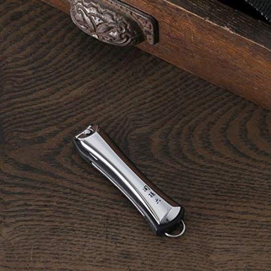 KAI Seki Magoroku Premium Nail Clipper Smooth Cutting Edge Created Traditional Swordsmith Techniques Type 102 M Size Made Japan