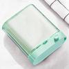 Automatic Floss Storage Box Portable Dispenser For Oral Care Bathroom  Green