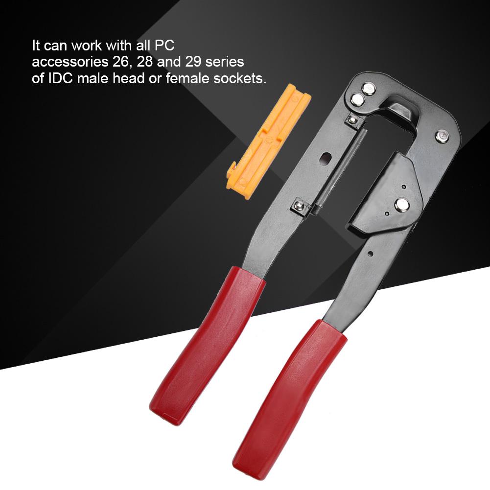 

YTH214 Обжимные клещи для плоского кабеля компьютера FC Инструмент для резки клемм