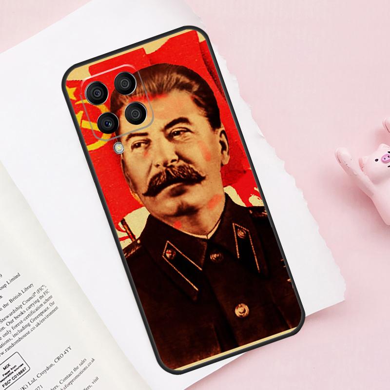 Soviet Union Leader Stalin Case For Samsung Galaxy M51 M55 M35 M15 M56 M36 M16 M06 M13 M33 M53 M12 M32 M52 M14 M34 M54