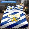 3PCS Ifk Lion Crest Emblem Bedding Set 2D Printing (Includes 1 Duvet Cover + 2 Pillowcases Coreless), Bedroom decor,Fan gift
