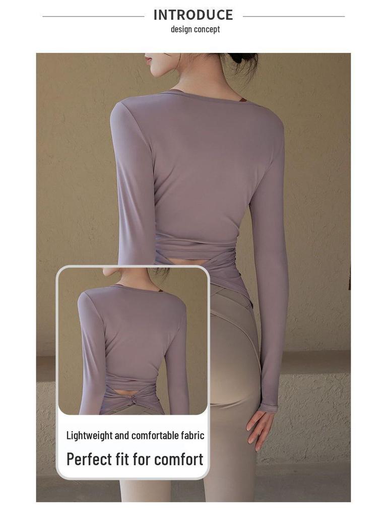 Women's Slimming Long Sleeve Yoga & Pilates Sportswear Set