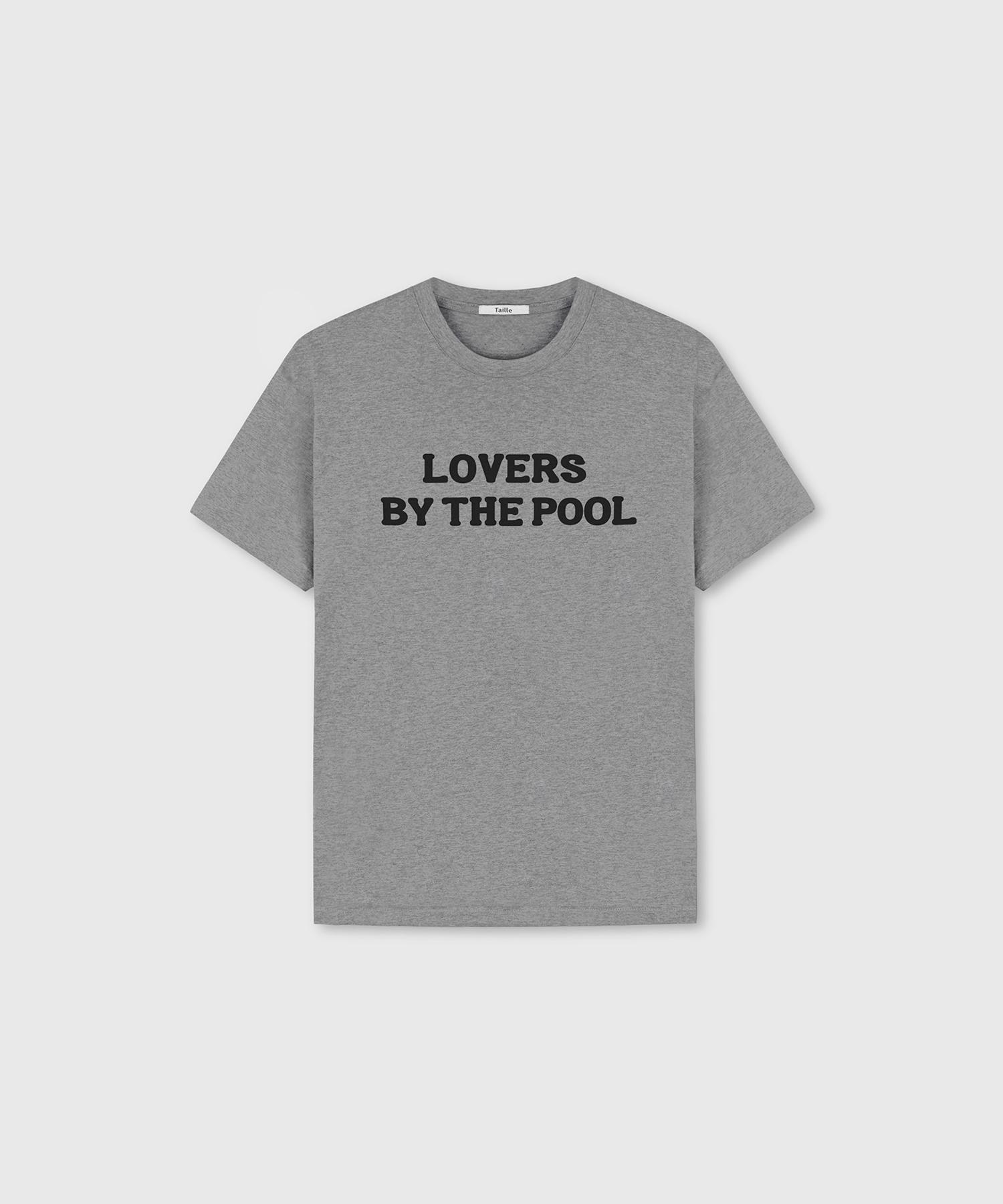 Taire Lovers By The Pool 60S T-Shirt Jet Gray 1 (Women)