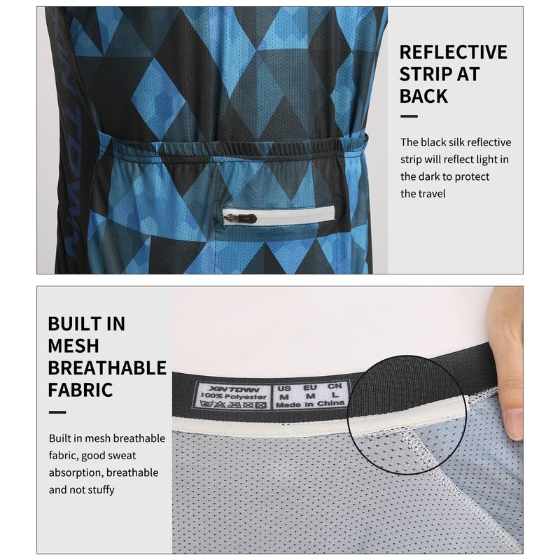 Respirável equitação bicicleta jerseys conjunto de roupas de ciclismo secagem rápida dos homens manga longa roupas terno usar calças justas