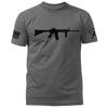 Women's Graphic Tee AR-15 2nd Amendment American Pride Gun Patriotic Graphic T-shirt