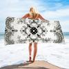 Geometric Flowers Luxury European and American Pattern Beach Towel Super Quick Dry Bath Towels for Swimming Water Absorbent Yoga
