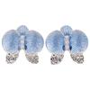 Butterfly Flower Rhinestone Enamel Pearl Earrings - 2025 Women's Light Luxury Stud Accessories