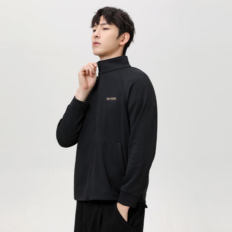 Mark Fairwhale Men's Loose Fit Stand Collar Jacket