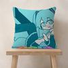 Music H-Hatsune Girl M-Mikues Cushion Cover Car Throw Pillow Case For Sofa Car Christmas Gift