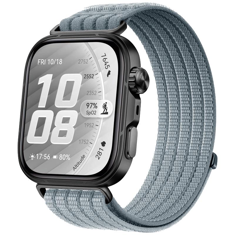 Nylon Loop Woven Strap for HUAWEI WATCH FIT 5 4 Pro Braided Comfortable Breathable Wristband for Huawei Watch Fit 5 4 3