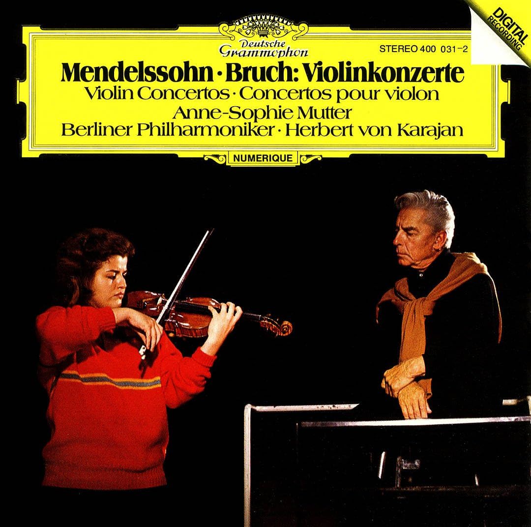 

CD MENDELSSOHN BRUCH ANNESOPHIE M Violinkonzerte Violin Concertos 4000312 Deutsche Grammo Europe Classical Used