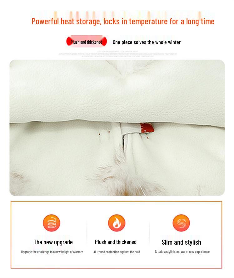 Meng Tang Tang 2025 Girls' Chinese New Year Hanfu Set - Children's Festive Winter Outfit