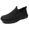High Quality Men Leather Shoes Summer Handmade Man Casual Shoes Breathable Slip on Mens Business Shoes Lightweight Driving Shoes