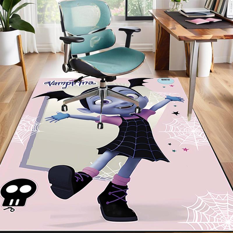 1pc Vampirina2 Design Area Rug - Non-Slip, Soft & Cozy Floor Mat for Living Room, Bedroom, Office - Indoor/Outdoor Decorative Carpet