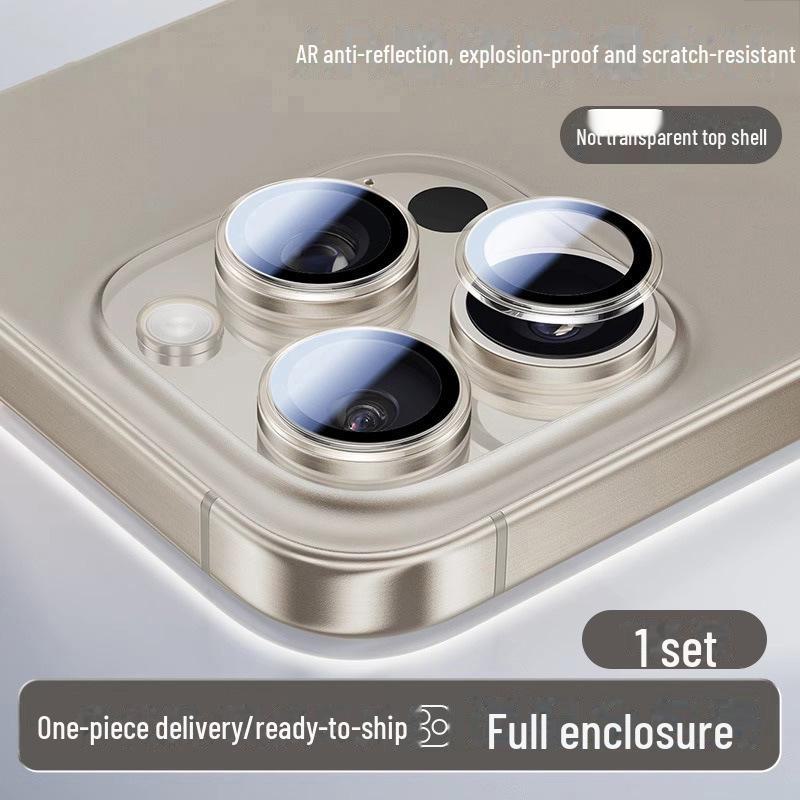 

Закаленная противоударная пленка для объектива для iPhone 14/15 Pro/16 Pro Max iPhone 13 Mini