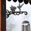 2PCS Metal Garden Hook Bracket Practical Wall Mounted Hummingbird Flower Pot Basket For Outdoor Indoor Hanging Plants Supplies