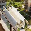 Suport extensibil pentru uscat rufe pe balcon Jingui Furen - Suport de uscat retractabil și pliabil pentru exterior.