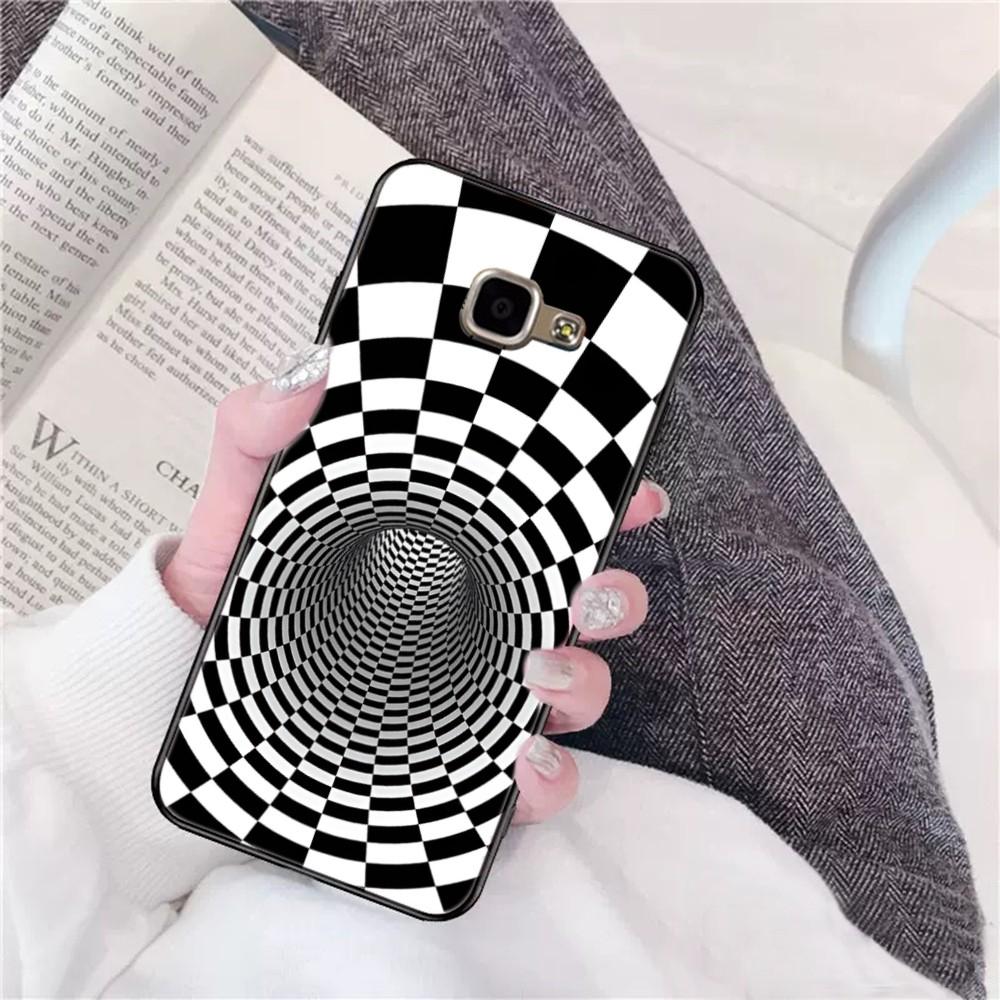 3D Vortex Illusion Phone Case For Samsung A 10 11 12 13 20 21 22 30 31 32 40 51 52 53 70 71 72 73 91 13 shell