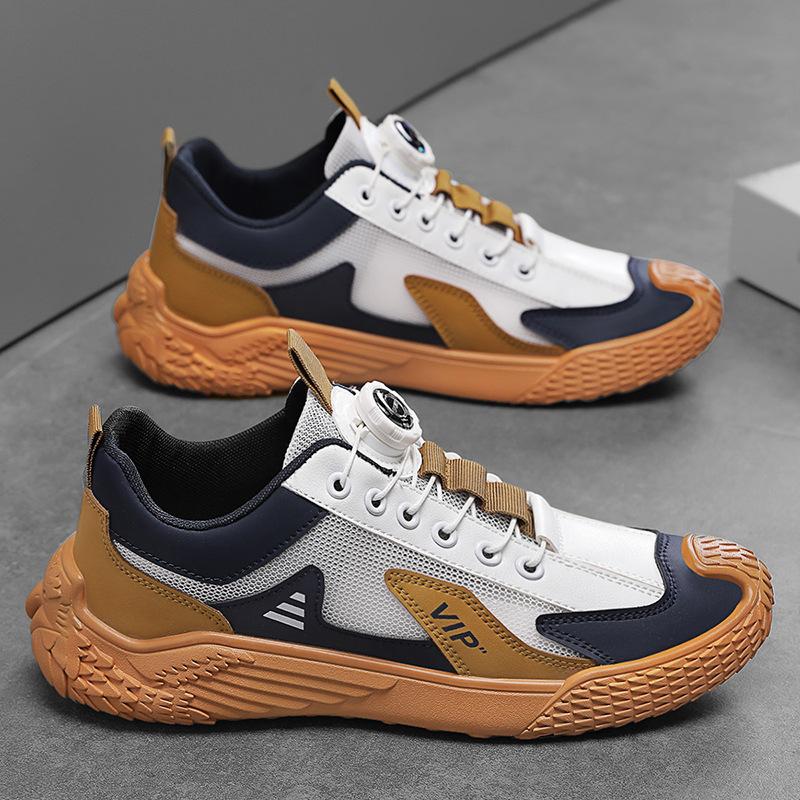 

Men Casual Slip on Fashion Sneakers Breathable Running Shoes Outdoor Waterproof Walking Training Tennis Shoes Zapatillas Deporte 39 бежевый