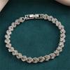 Korean Zircon Roman Luxury Adjustable Bracelet - Elegant Temperament Style